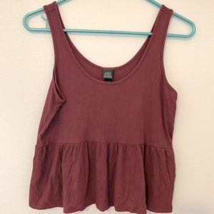 Wild Fable Peplum Tank Top |XS